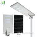 60watt 90watt 120watt tudo em um lâmpada de rua solar LED